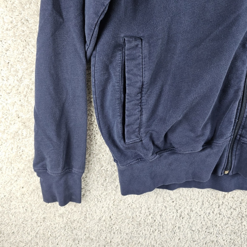 Von Dutch Flying Eye Wings Full Zip Navy Sweatshirt Size Mens Medium Made USA - Picture 6 of 8